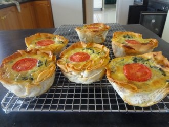 Zapečené chlebové košíčky (fotorecept) - obrázok 12