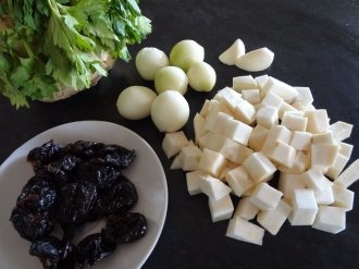 Krkovička s horčicou, zelerom a sušenými slivkami (fotorecept) - obrázok 2