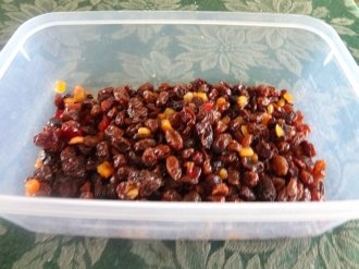 Vianočný koláč s ananásom a macadamia orieškami (fotorecept) - obrázok 1