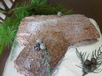 Trošku zasnežené vianočné polienko (fotorecept) - obrázok 12