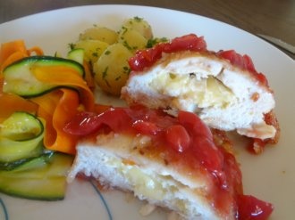 Kuracie prsia plnené s camembert syrom (fotorecept) - obrázok 8