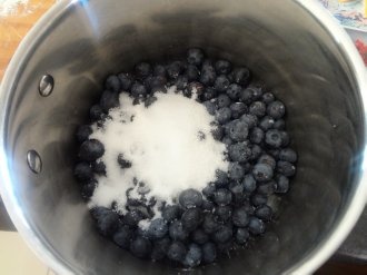 Sladká čučoriedková pochúťka na horúce dni (fotorecept) - obrázok 1