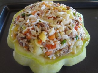 Plnený zapečený patizón - squash (fotorecept) - obrázok 7