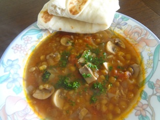 Jogurtové chlebové placky (fotorecept) - obrázok 7