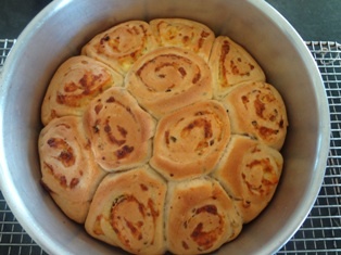 Buchtičky s olivami a feta syrom (fotorecept) - obrázok 8