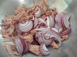 Tuniakovo-zemiakový šalát (fotorecept) - obrázok 3