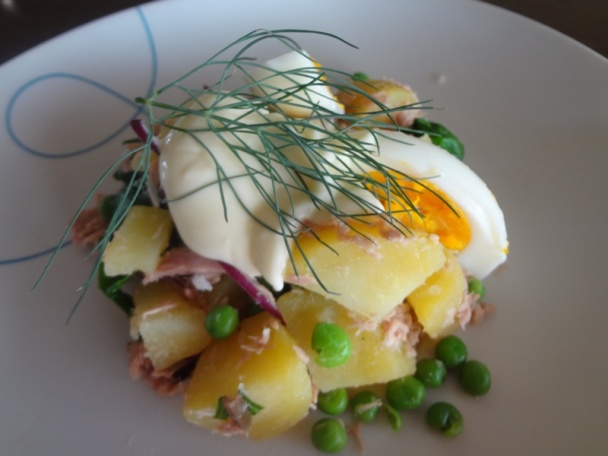 Tuniakovo-zemiakový šalát (fotorecept) - obrázok 6