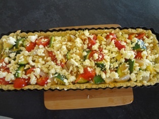 Cuketovo-paradajkový koláč (fotorecept) - obrázok 11