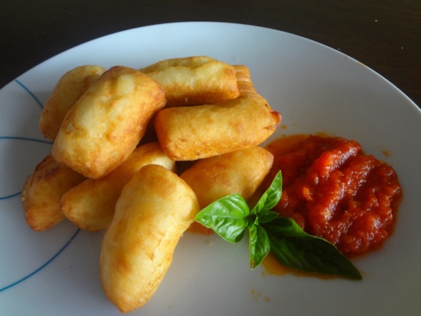 Zemiakovo-cesnakové krokety (fotorecept) - obrázok 7