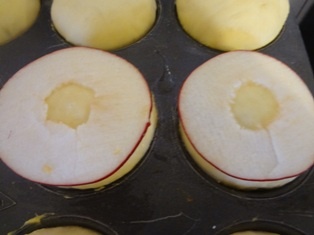 Jablkové muffinové buchty (fotorecept) - obrázok 10