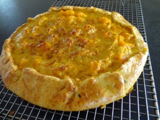 Tekvicový slaný koláč - Pumpkin pie (fotorecept) - obrázok 14