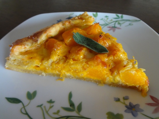 Tekvicový slaný koláč - Pumpkin pie (fotorecept) - obrázok 15