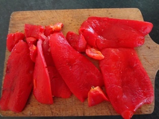 Krkovička s pečenou paprikou a s fazuľou (fotorecept) - obrázok 7