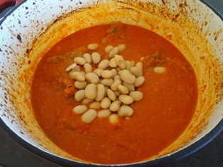 Krkovička s pečenou paprikou a s fazuľou (fotorecept) - obrázok 12