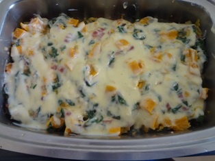 Tekvicovo-špenátové lasagne (fotorecept) - obrázok 13