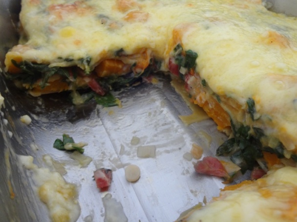 Tekvicovo-špenátové lasagne (fotorecept) - obrázok 16