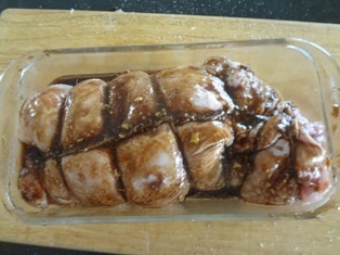 Kuracia roláda pečená s balsamikom (fotorecept) - obrázok 7
