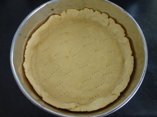 Slaný koláč s hríbikami a šunkou (fotorecept) - obrázok 4