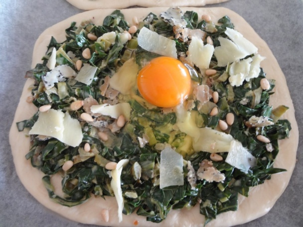 Špenátová pizza s vajíčkom (fotorecept) - obrázok 15