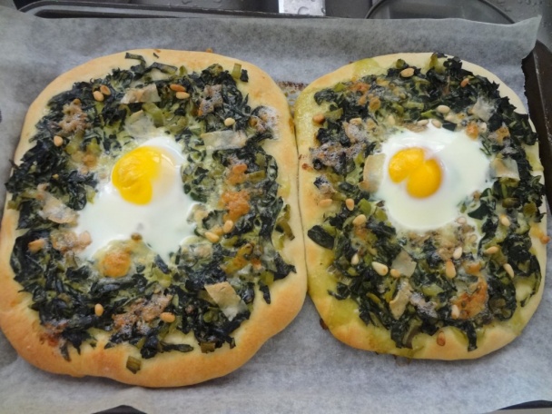 Špenátová pizza s vajíčkom (fotorecept) - obrázok 16