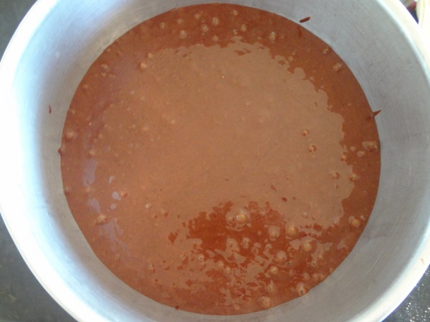 Kávovo-čokoládový koláč (fotorecept) - obrázok 4