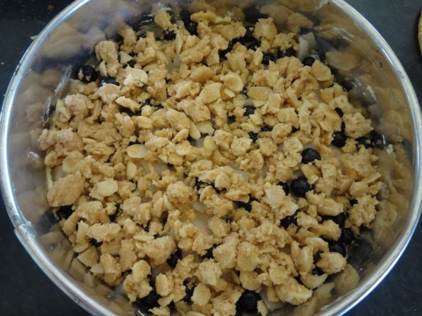 Jablkovo-čučoriedkový koláč (fotorecept) - obrázok 10