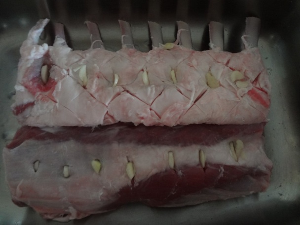 Pečený jahňací hrebienok (fotorecept) - obrázok 1