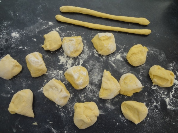 Tekvicové kornútky (fotorecept) - obrázok 4