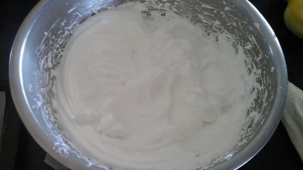 Snehové kvietky s citrónovou plnkou - lemon curd (fotorecept) - obrázok 1