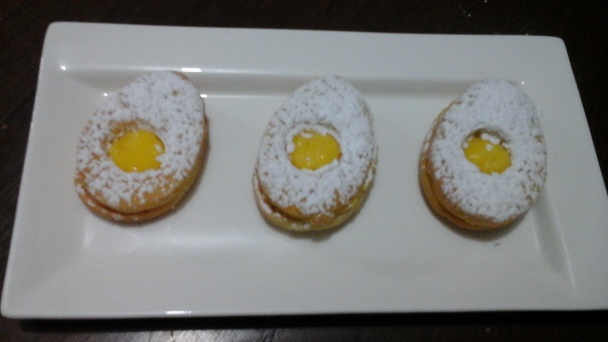 Snehové kvietky s citrónovou plnkou - lemon curd (fotorecept) - obrázok 9