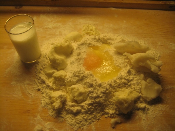 Skladané bryndzové trojuholníky (fotorecept) - obrázok 1