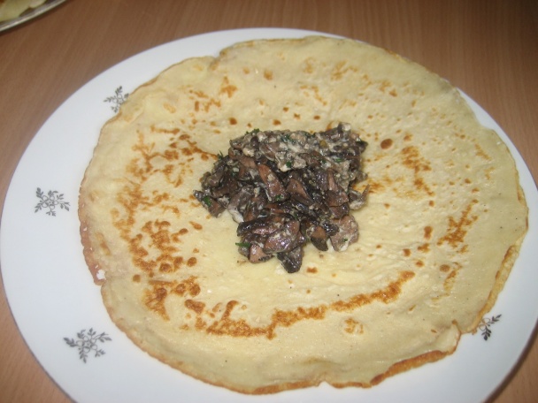 Plnené králičie karé a palacinkové mešce (fotorecept) - obrázok 6