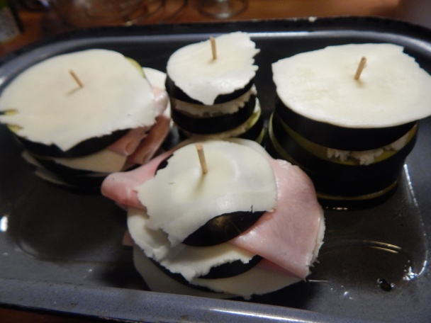 Baklažánové veže (fotorecept) - obrázok 3