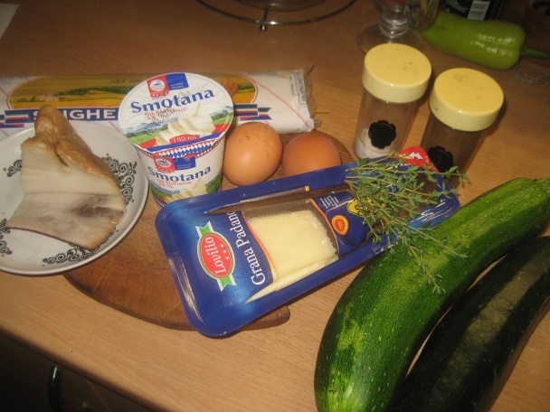 Cuketa à la carbonara - obrázok 1