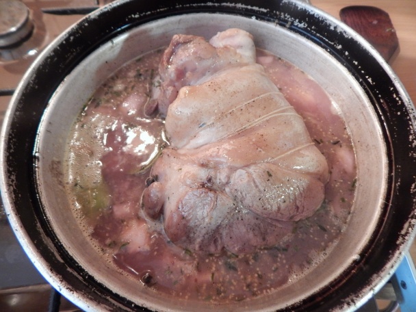 Bravčové koleno na červenom víne (fotorecept) - obrázok 5