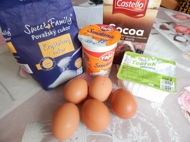 Čiernobiely zákusok - bez múky (fotorecept) - obrázok 1