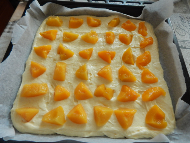 Broskyňový koláč (fotorecept) - obrázok 1