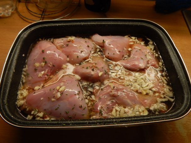 Králik na pive s cesnakom (fotorecept) - obrázok 3