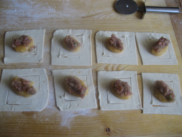 Rebarborové taštičky (fotorecept) - obrázok 6