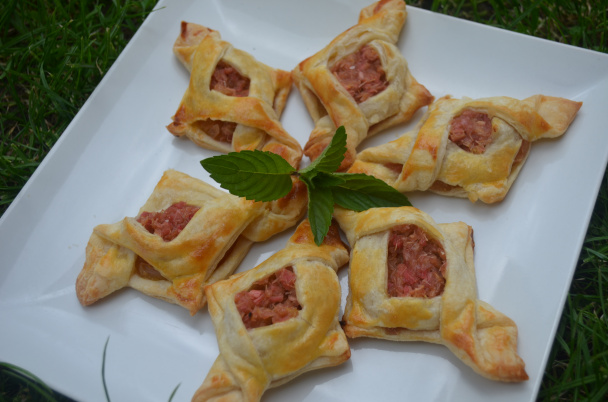 Rebarborové taštičky (fotorecept) - obrázok 10