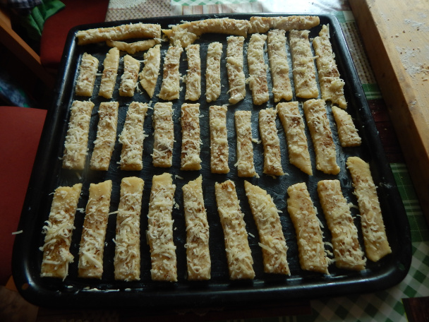 Slané syrové tyčinky - obrázok 2