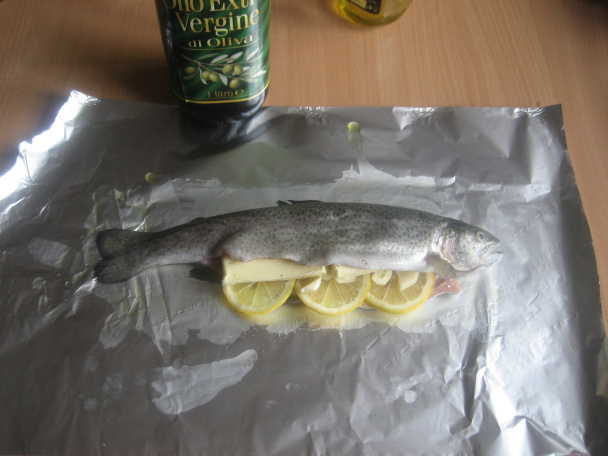 Grilovaný pstruh (fotorecept) - obrázok 2
