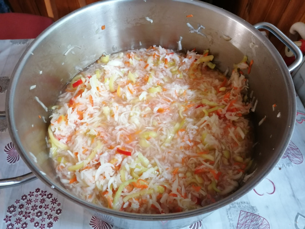 Čalamáda s kalerábom gigantom (fotorecept) - obrázok 5