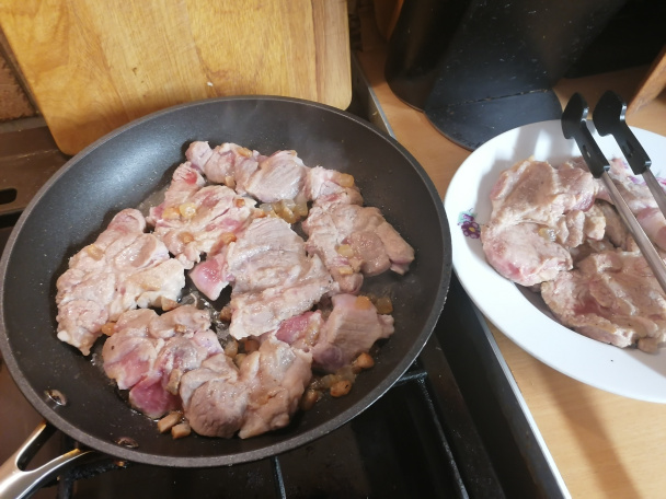 Krkovička po maďarsky (fotorecept) - obrázok 2