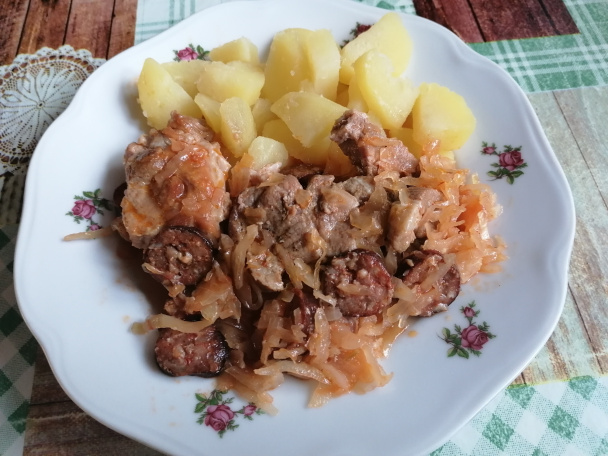 Krkovička po maďarsky (fotorecept) - obrázok 6