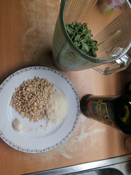 Pesto z portulaky zeleninovej (fotorecept) - obrázok 3