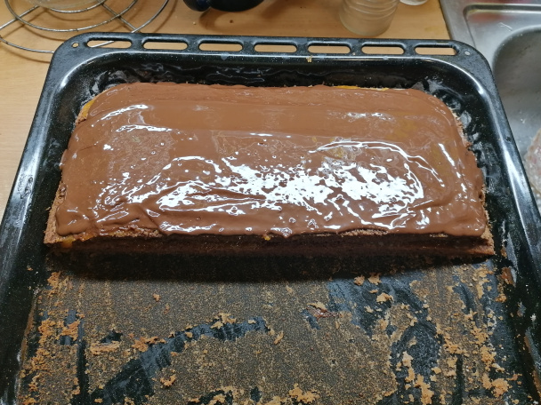 Cuketový koláč na spôsob Sacherky (fotorecept) - obrázok 4