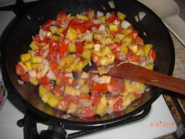 Špagety so zeleninou - obrázok 2