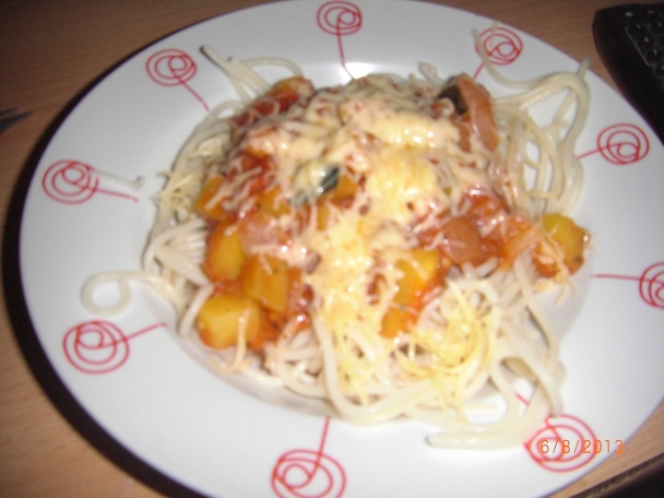 Špagety so zeleninou - obrázok 4