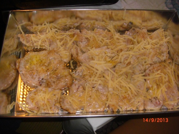 Broskyňové kuracie prsia - obrázok 1